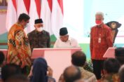 Dampingi Wapres Resmikan PLUT, Ganjar Pamer Komitmen Jateng Fasilitasi UMKM