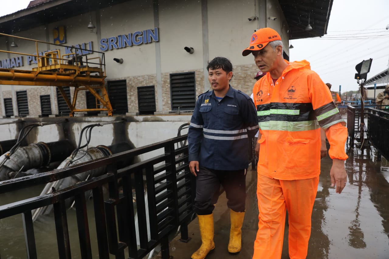 Pompa Rusak, Ganjar Langsung Telepon Tim Teknis Minta Segera Lakukan Perbaikan; Ini Darurat!