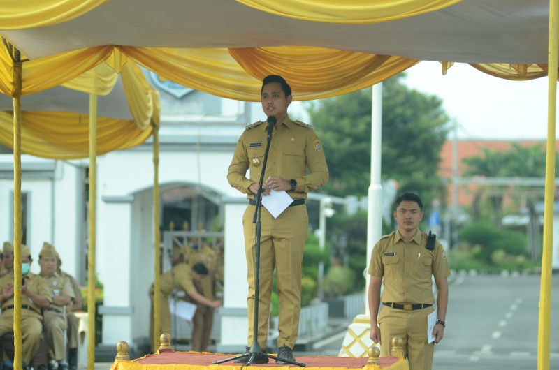 Pimpin Apel, Bupati Apresiasi Kinerja ASN Pemkab Kendal