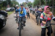 Sembari Gowes, Sekda Kenalkan Pariwista dan Makanan Khas Jepara