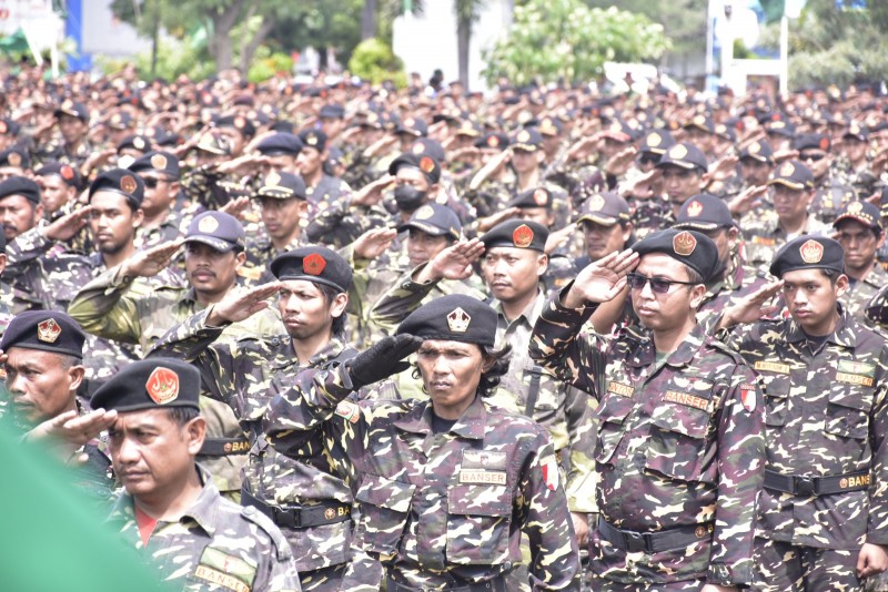 Peringati 1 Abad Nahdlatul Ulama, 5000 Banser Gelar Apel Kebangsaan