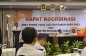 Jelang Lebaran, Hadiri Rakor Analisa dan Evaluasi Posko Natal dan Tahun Baru 2023