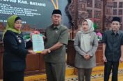 Rapat Paripurna, Pj Bupati Batang Usulkan Perubahan Nomenklatur OPD
