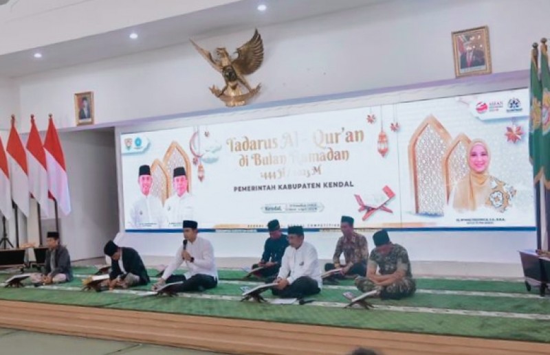 Bulan Suci Ramadan, Pemkab Kendal Rutin Gelar Tadarus Al-Qur’an
