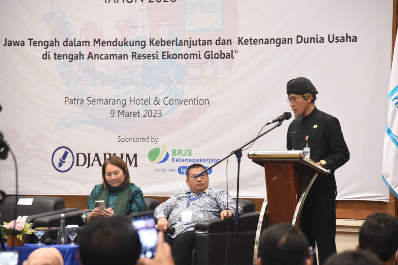 Rakerkonprov, Pemprov Jateng Dorong Pengusaha Optimistis Hadapi Ancaman Resesi 2023