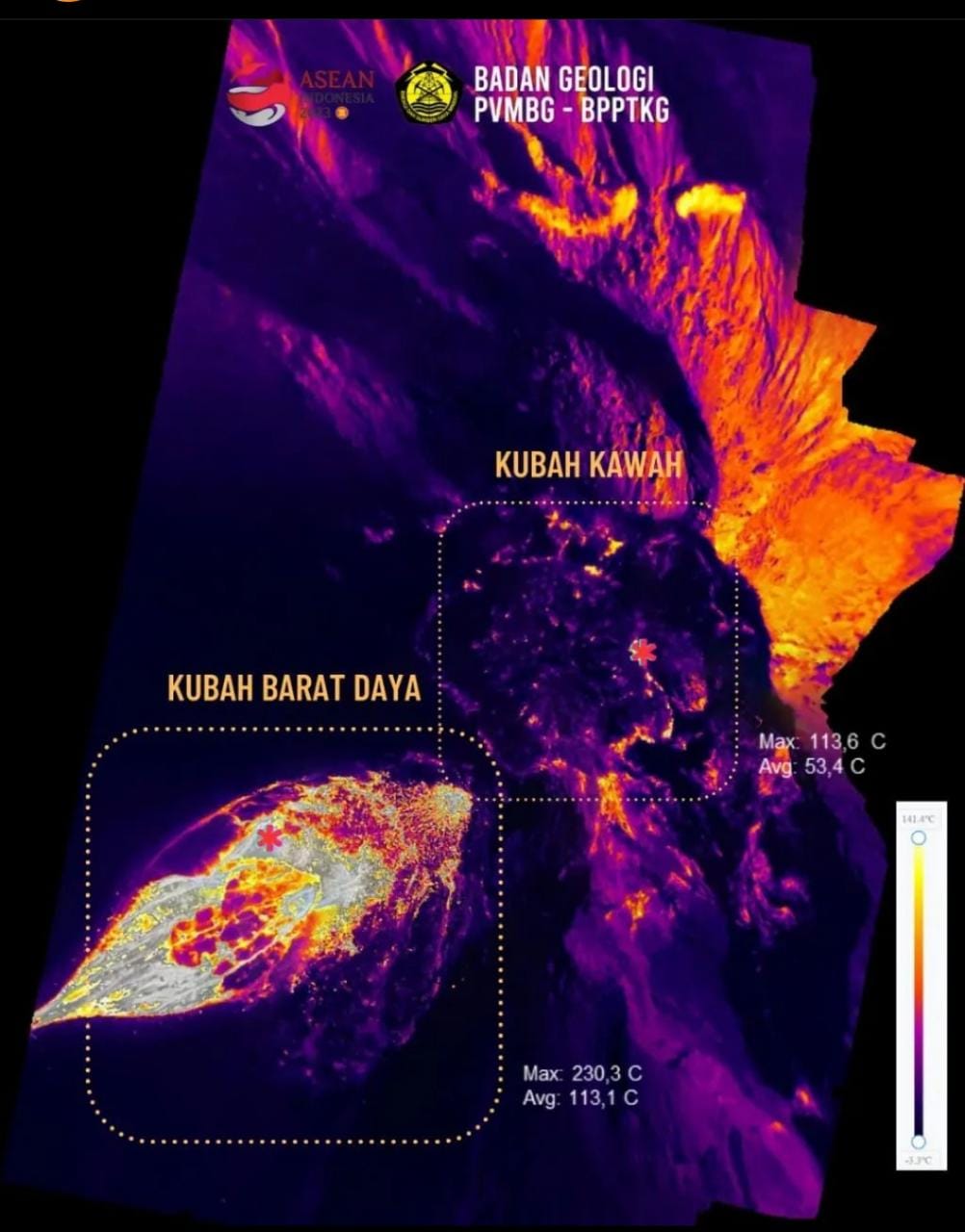 Pertama dalam Sejarah, Gunung Merapi Miliki 2 Kubah Lava Aktif