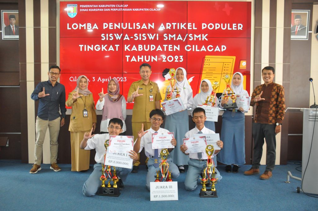 Dinas Arpus Cilacap Gelar Lomba Penulisan Artikel Populer