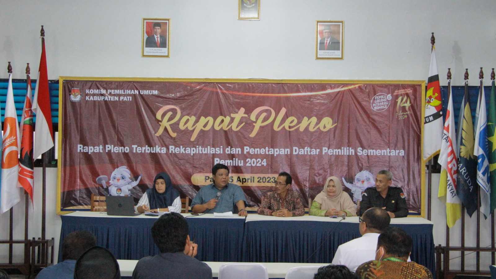 KPU Pati Tetapkan DPS Pemilu 2024 Sebanyak 1.044.938 Warga