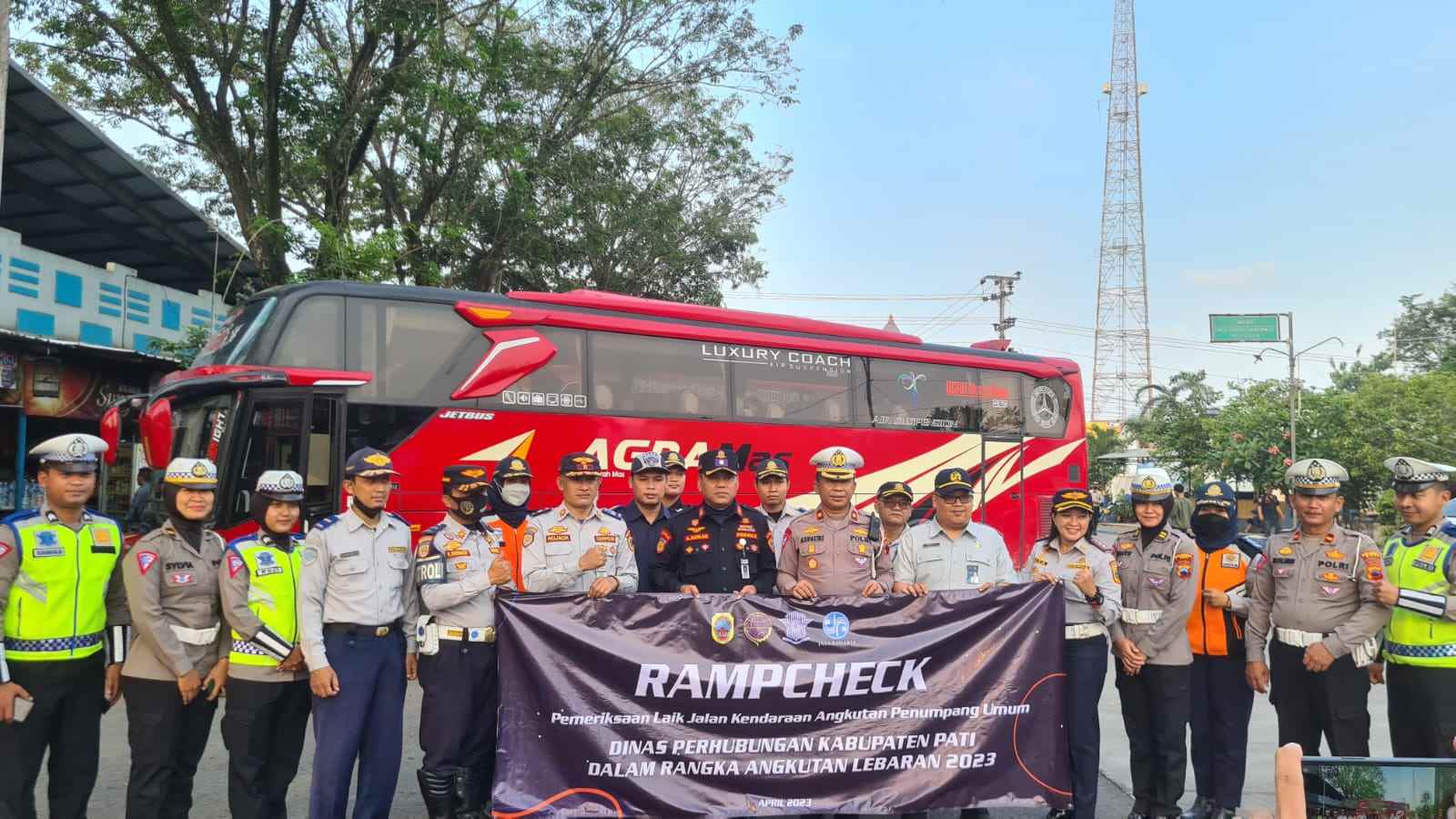 Dishub Pati Lakukan Rambcheck Angkutan Lebaran 2023