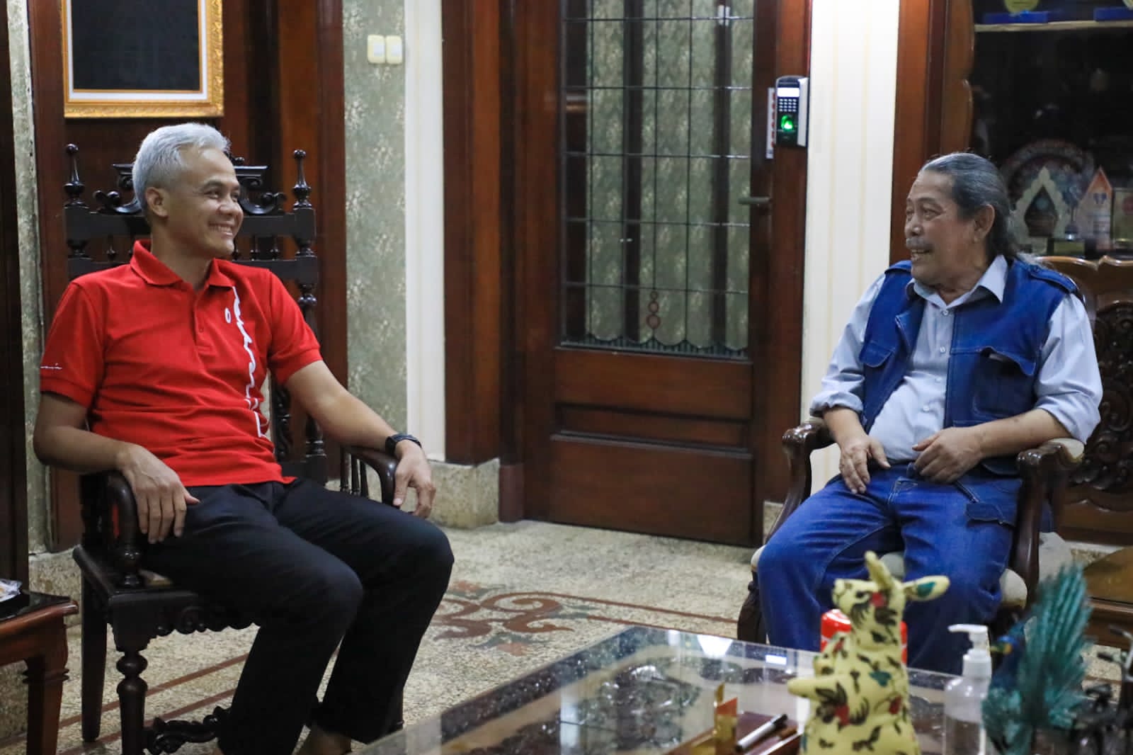 Malam-malam, Acil Bimbo Temui Ganjar; Saya Tidak Lagi Kehilangan Panutan