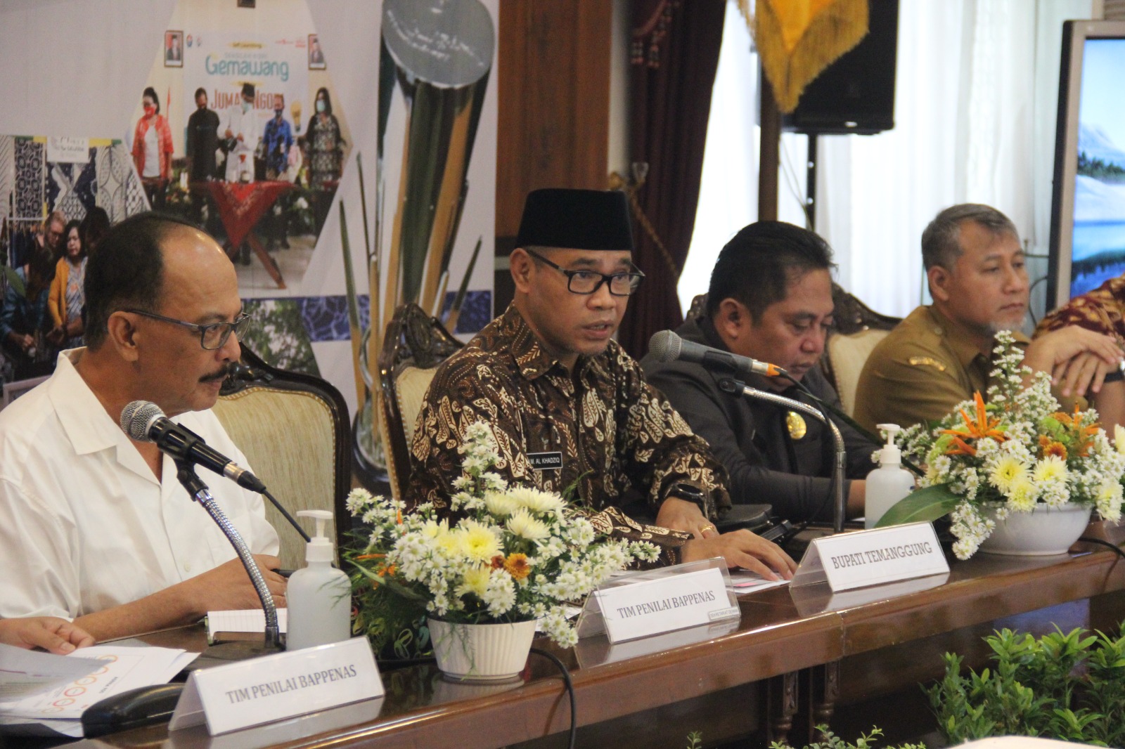Masuk Tahap III Penilaian, Bupati Berharap Temanggung Juara Nasional PPD 2023