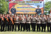 Polres Demak Gelar Farewell and Welcome Parade Kapolres Demak