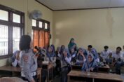 Dishub Pati Sosialisasikan Keselamatan Berlalu Lintas ke Anak Sekolah
