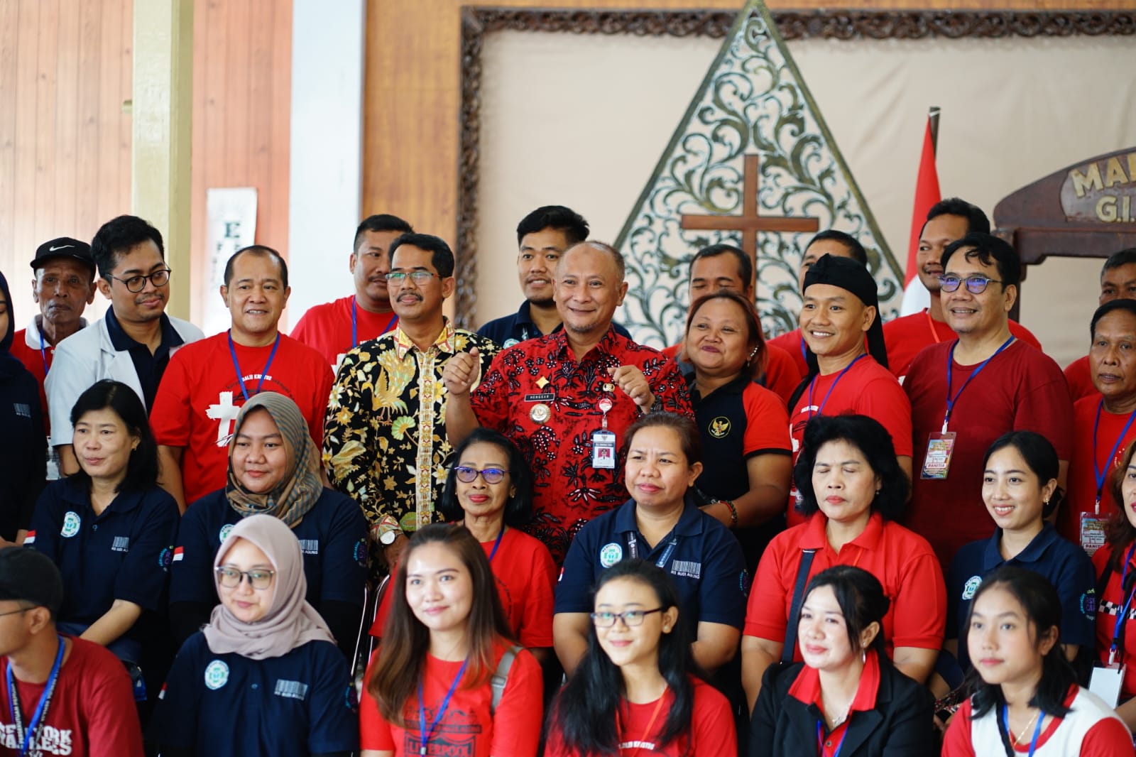 Hadiri Baksos Perayaan Paskah, Pj Bupati Apresiasi Kegotongroyongan Warga Juwana