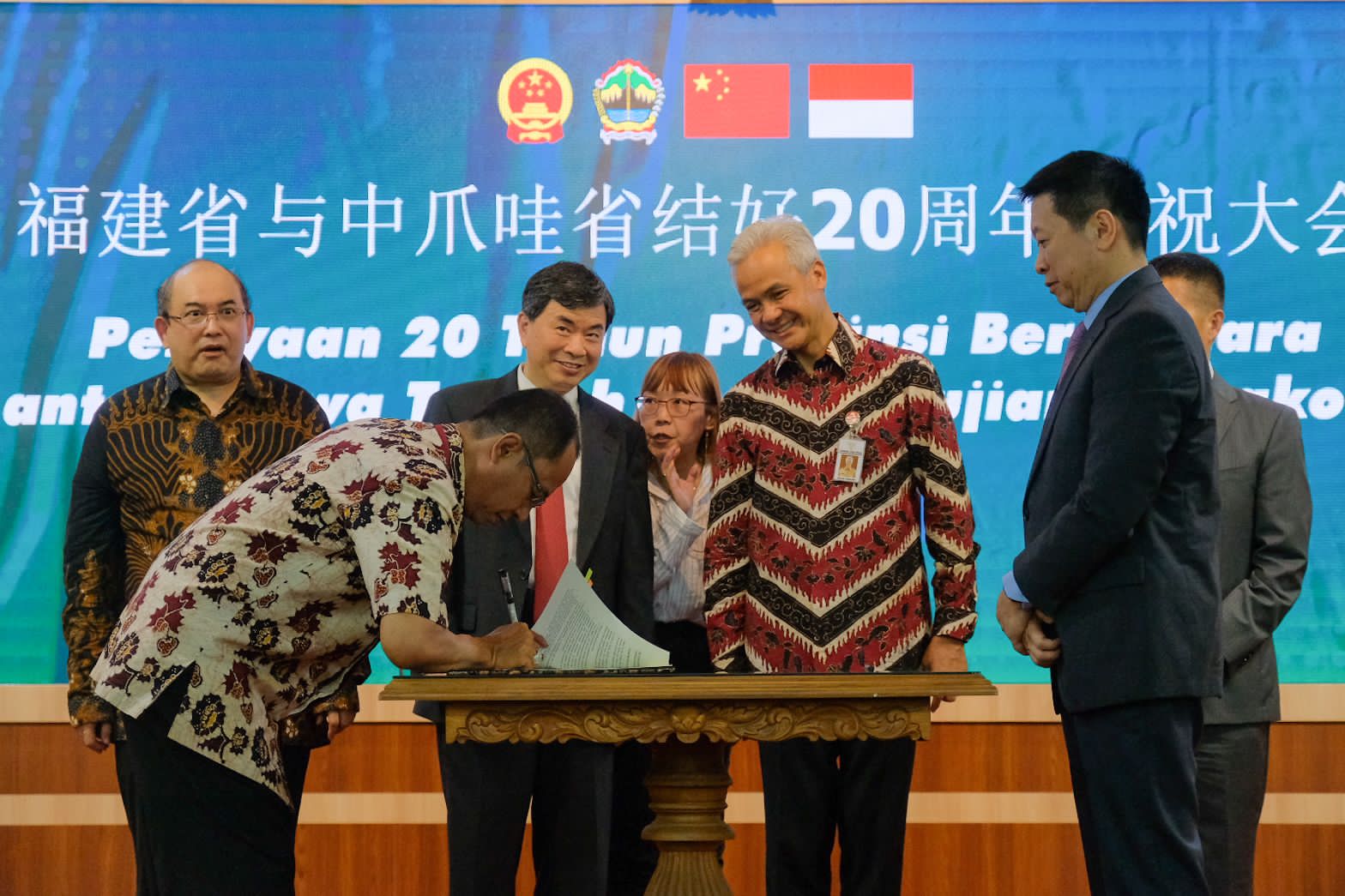 20 Tahun Provinsi Kembar Jateng-Fujian, Ganjar Perkuat Kerja Sama Investasi