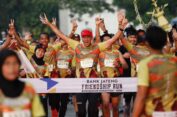 Antusiasnya Runners Jakarta, Lari Bareng Ganjar di Bank Jateng Friendship Run 2023