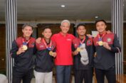 Temui Ganjar, Punggawa Timnas Cerita Perjuangan Meraih Emas Sea Games 2023