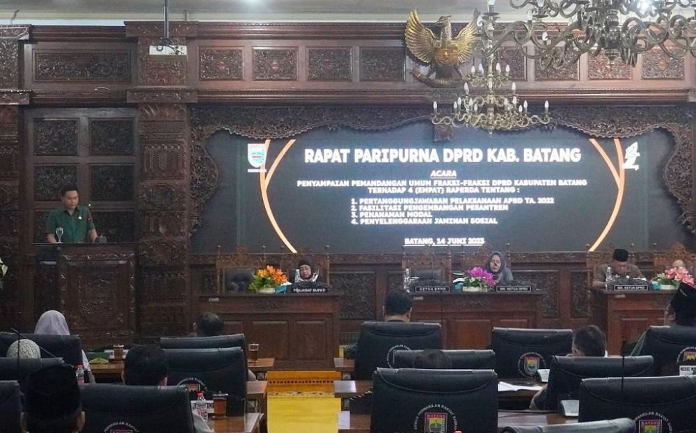 Raih Opini WTP ke-7 dari BPK RI, DPRD Batang Apresiasi Pj Bupati Lani