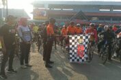 Ribuan Warga Meriahkan Sepeda Santai dalam Rangka HUT PP Polri yang ke-24
