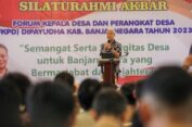 Ingatkan Jangan Korupsi, Ganjar Sebut Kades Berperan Penting pada Tercapainya Target Nasional