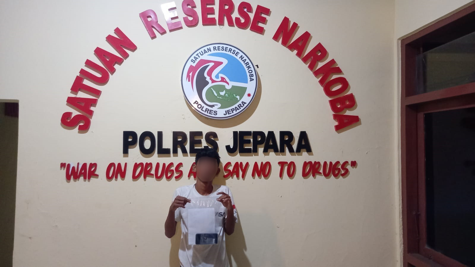 Edarkan Sabu, Seorang Pemuda Ditangkap Satresnarkoba Polres Jepara