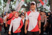 Ganjar Hadir Memeriahkan Jalan Sehat di Grobogan, Kembali Ingatkan Warga Dampak El Nino