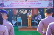 Gelar Apel Pasukan Operasi Patuh Candi 2023, Kapolres Kendal: Kedepankan Humanisme dan Hindari Pungli