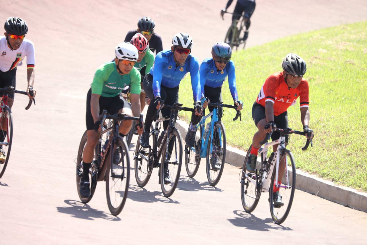 Tuan Rumah Pornas Korpri 2023 Sumbang 4 Medali untuk Balap Sepeda