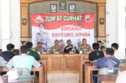 Jumat Curhat ala Kapolres Jepara, Warga Kedung Keluhkan Maraknya Peredaran Miras