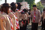 Pj Bupati Lepas Dua Kontingen Pramuka Jepara Ikuti Ajang Perkemahan