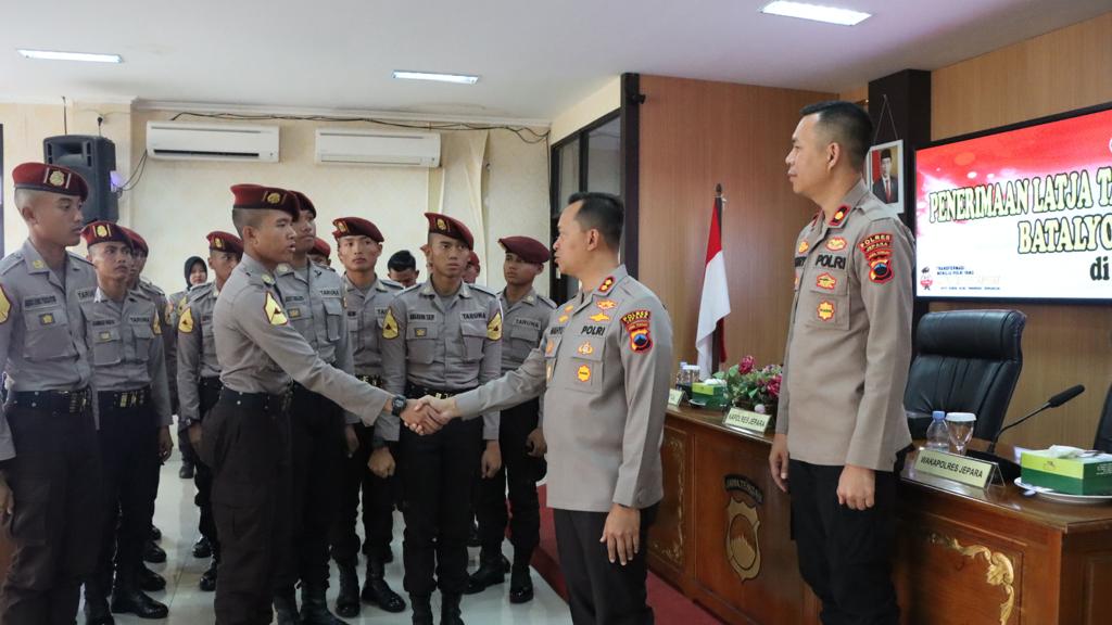 Ini Pesan Kapolres Saat Terima Latja Taruna Akpol di Polres Jepara
