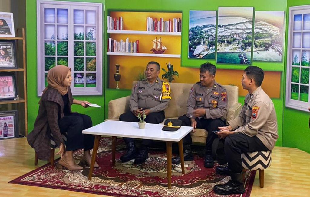 Gandeng Media, Polres Jepara Ajak Masyarakat Tertib Berlalu Lintas