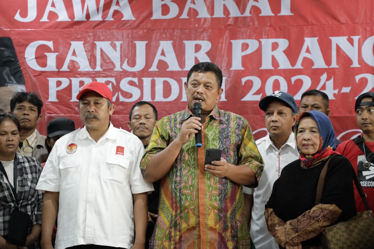 Suara Arus Bawah, Projo se-Jawa Barat Kompak Dukung Ganjar Pranowo Presiden 2024