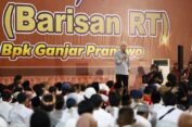 Barisan Ketua RT Seluruh Ngawi Kompak Dukung Ganjar Presiden 2024
