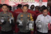 Polres Jepara Ungkap 11 Kasus Narkoba dalam 3 Bulan, 16 Tersangka Ditangkap