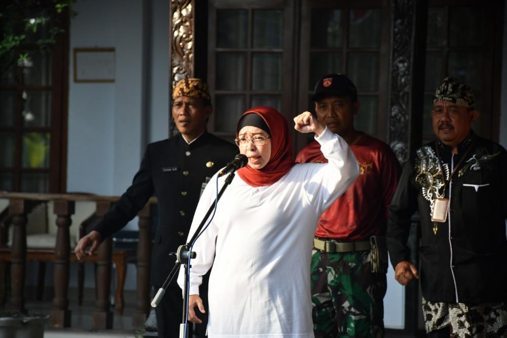 Antisipasi Kesalahan Pengibaran, Pj Bupati Minta Capaska Tingkatkan Konsentrasi