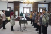 Lantik 6 Jabatan Pimpinan Tinggi Pratama, Ini Pesan Pj Bupati Batang