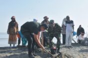 Jaga Ekosistem Laut, Kodim 0715/Kendal Tanam 14.000 Bibit Mangrove di PIK
