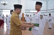 Dikukuhkan, Anggota Paskibraka 2023 Siap Kibarkan Merah Putih di HUT RI
