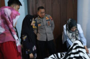 Tim Dokter Polres Jepara Home Visit Korban Tersengat Aliran Listrik