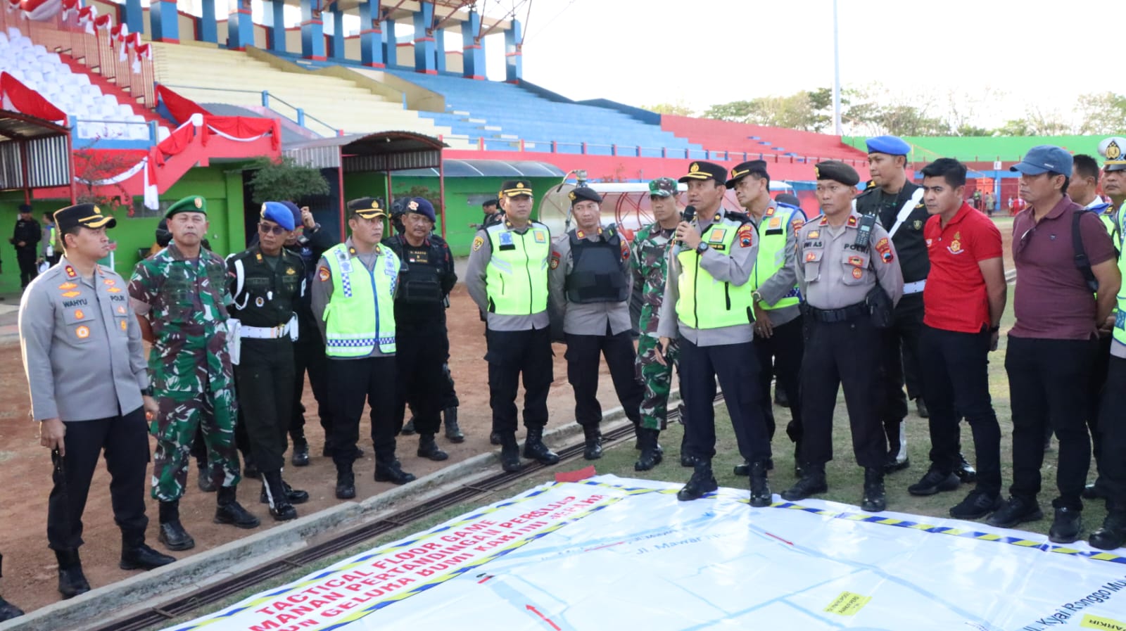 Penutupan Porprov XVI Jateng, Polres Jepara Terjunkan Ratusan Personel Gabungan