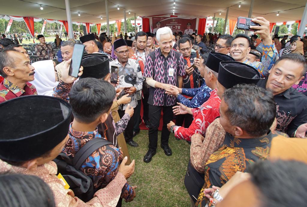 Berat Melepas Ganjar, Kades di Magelang; Jateng Kehilangan Pemimpin Visioner
