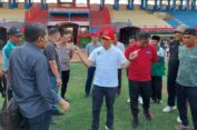 Tinjau SGBK, Pj Bupati Jepara: Kerusakan Rumput Bukan Karena Clossing Ceremony Porprov