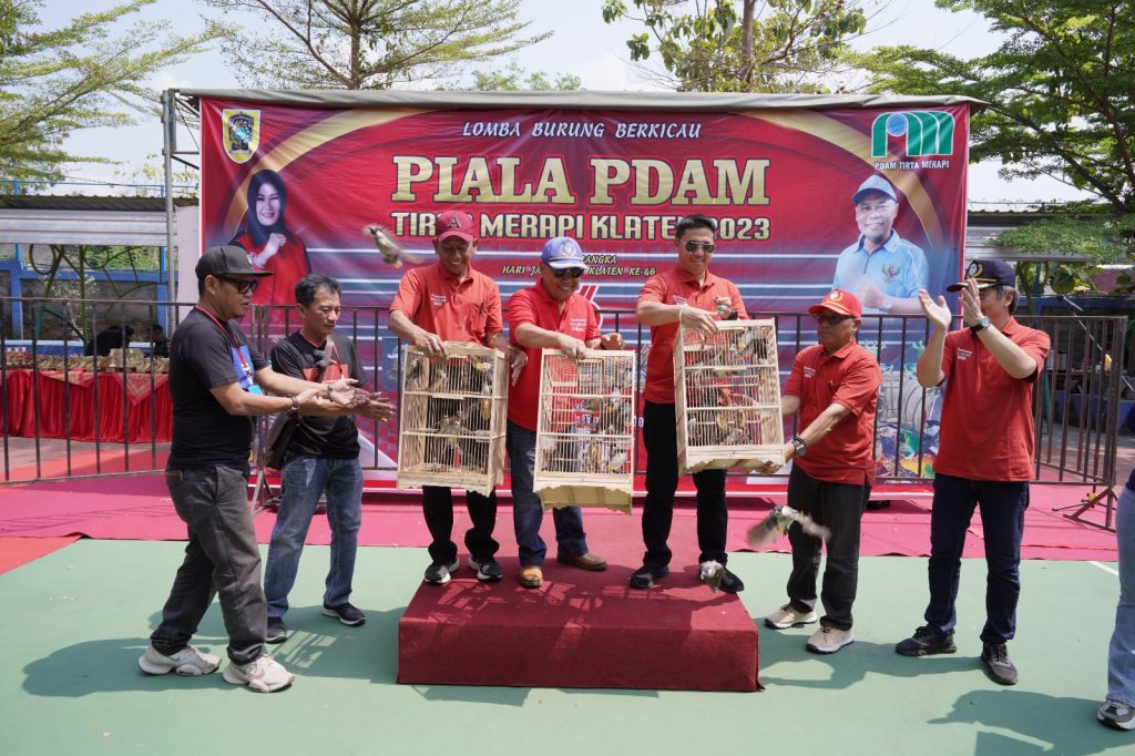Peringati HUT ke-46, PDAM Tirta Merapi Gelar Lomba Kicau Mania