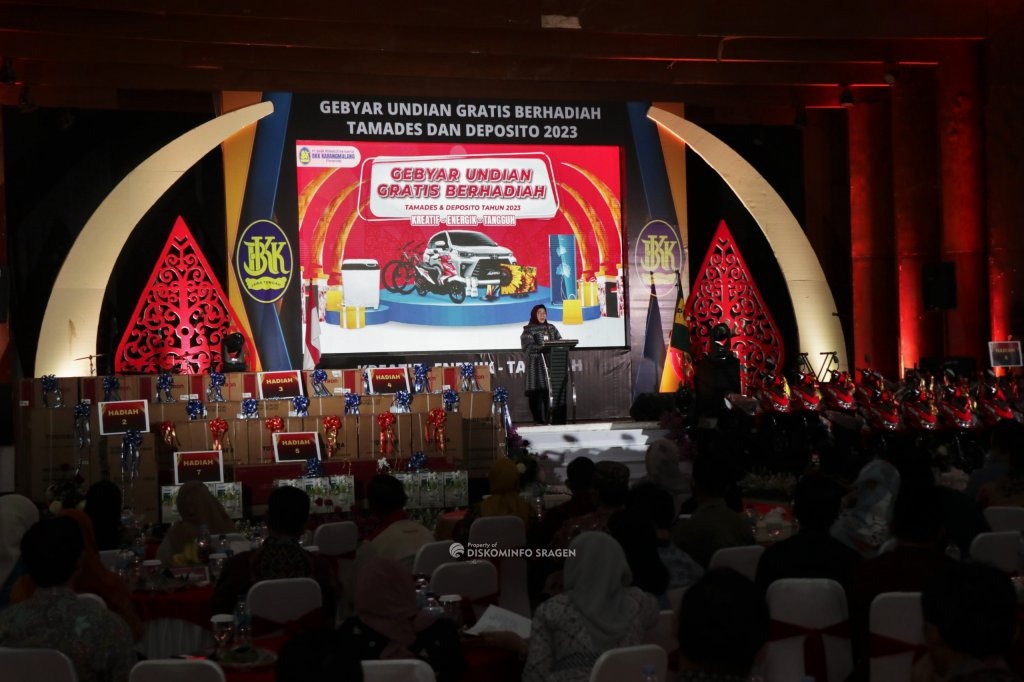 Apresiasi Nasabah, PT BPR BKK Karangmalang Sragen Gelar Undian Tamades