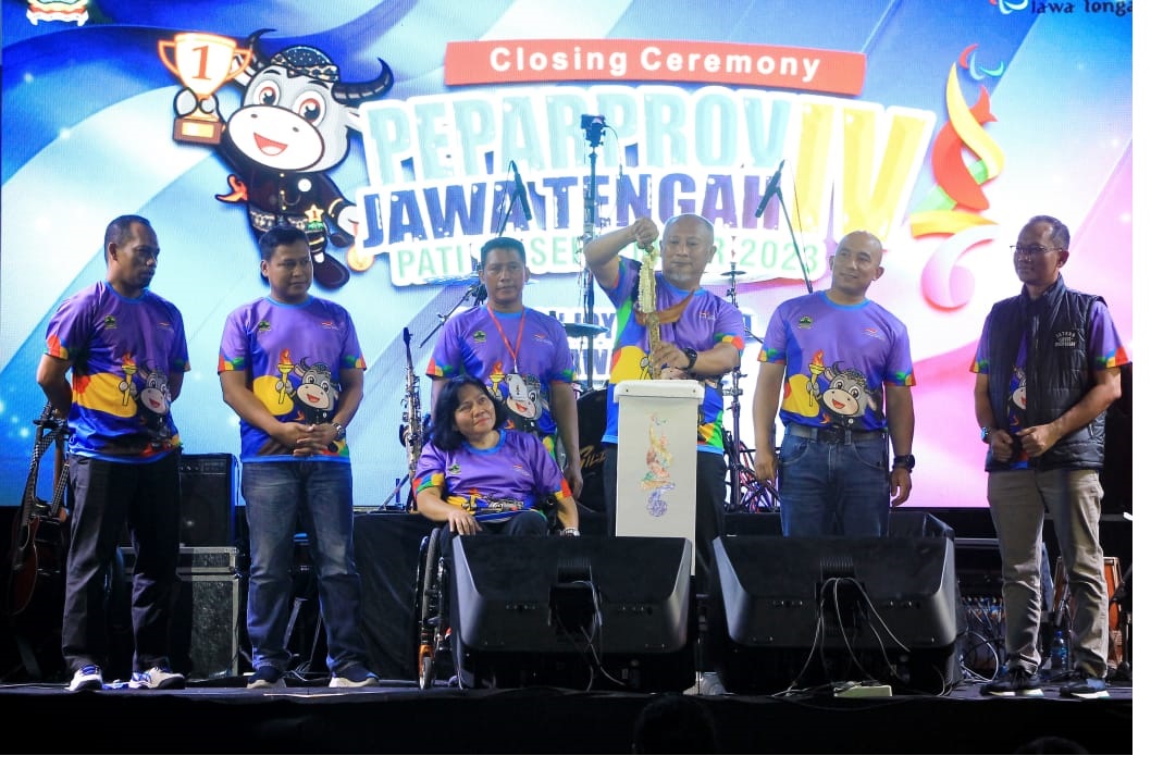 Penutupan Peparprov Jateng, Bupati Pati: Tidak Ada Hal Mustahil, Jika Berusaha Keras