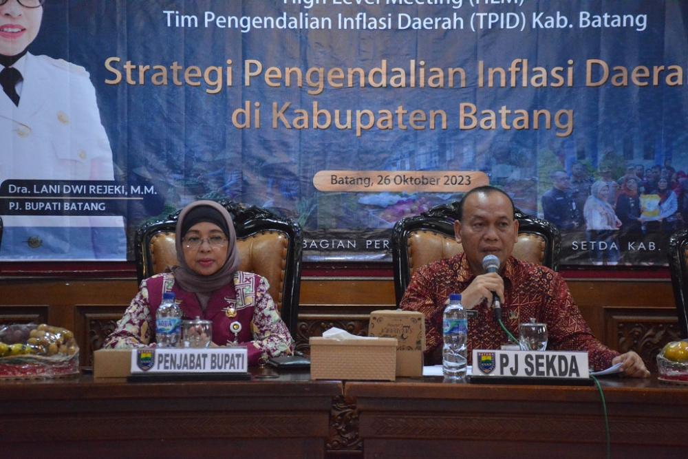 Pemkab Batang Gelar HLM TPID untuk Perkuat Ekosistem Pengendalian Inflasi