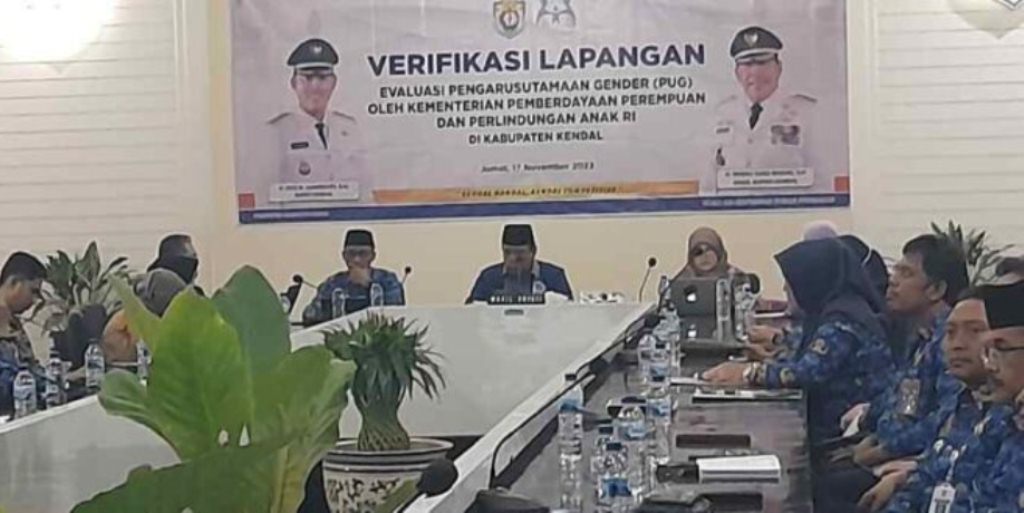 Ini yang Disampaikan Wabup Kendal Saat Membuka Verifikasi Lapangan Evaluasi PUG 2023