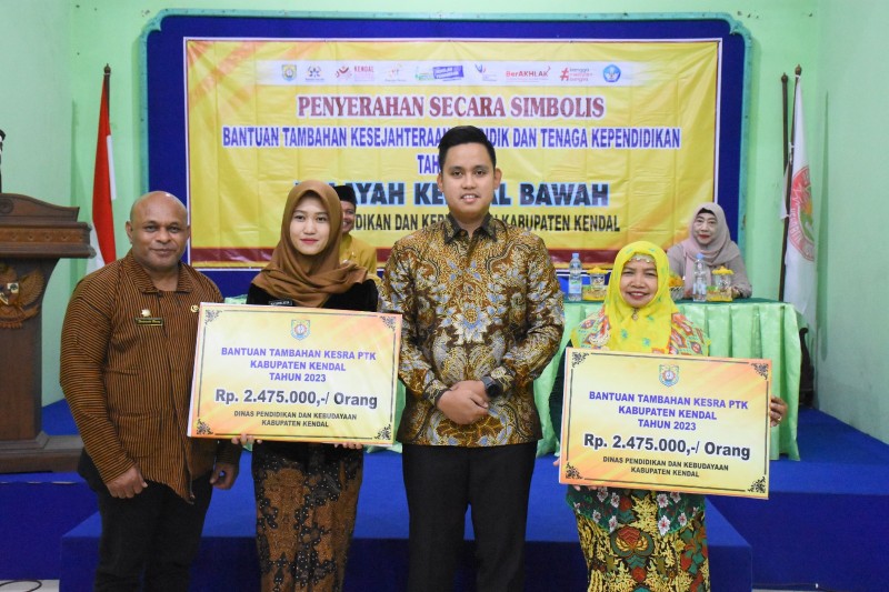 2.309 Tenaga Pendidik di Kendal Dapat Tambahan Kesejahteraan