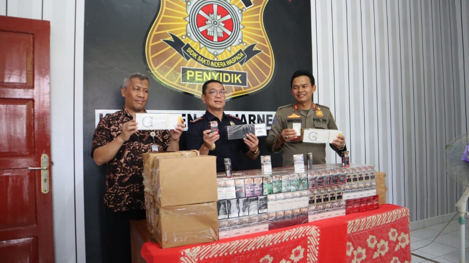 Selama Oktober 2023, Puluhan Ribu Rokok Ilegal Disita